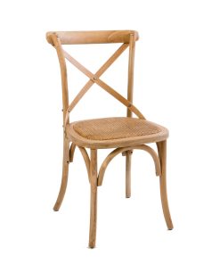Cross back chair hire