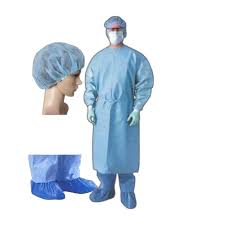 Bulk Disposable Isolation Gown large