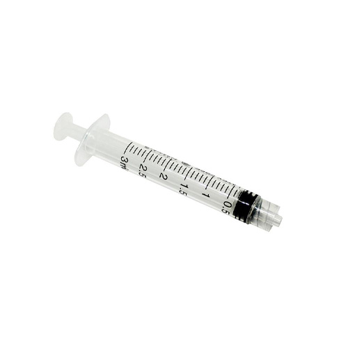 Syringes 3 part - Luer Slip - 20ml Syringe - Latex Free - box of 40's