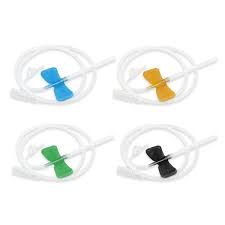 Disposable scalp vein set 19G Cream