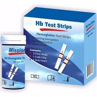 Mission HB Haemoglobin Test Strips 50's - Image 3