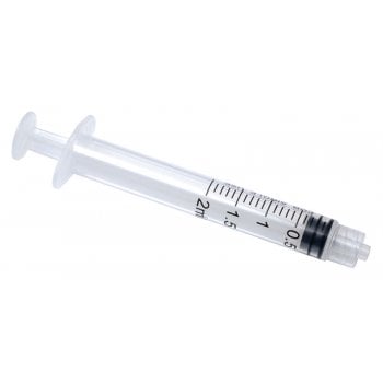 Syringes 3 part - Luer Slip - 10ml with 21g x 38mm needle - box of 100's
