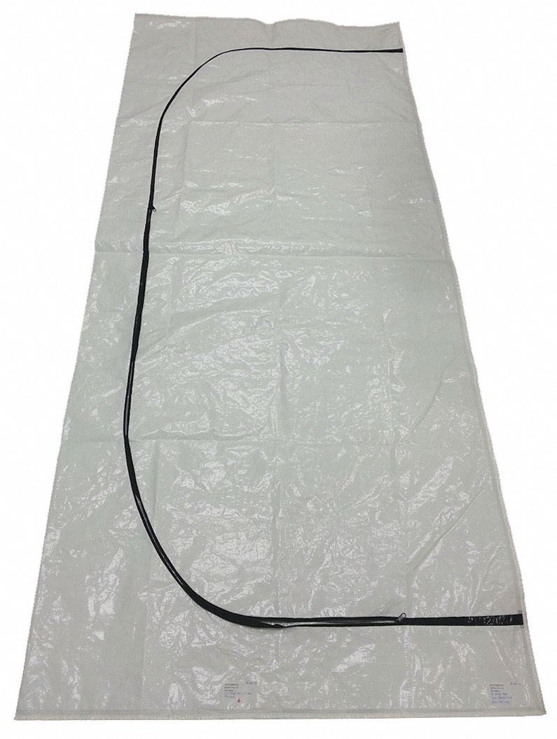 180 Micron Body Bag Hospital Body Bags white