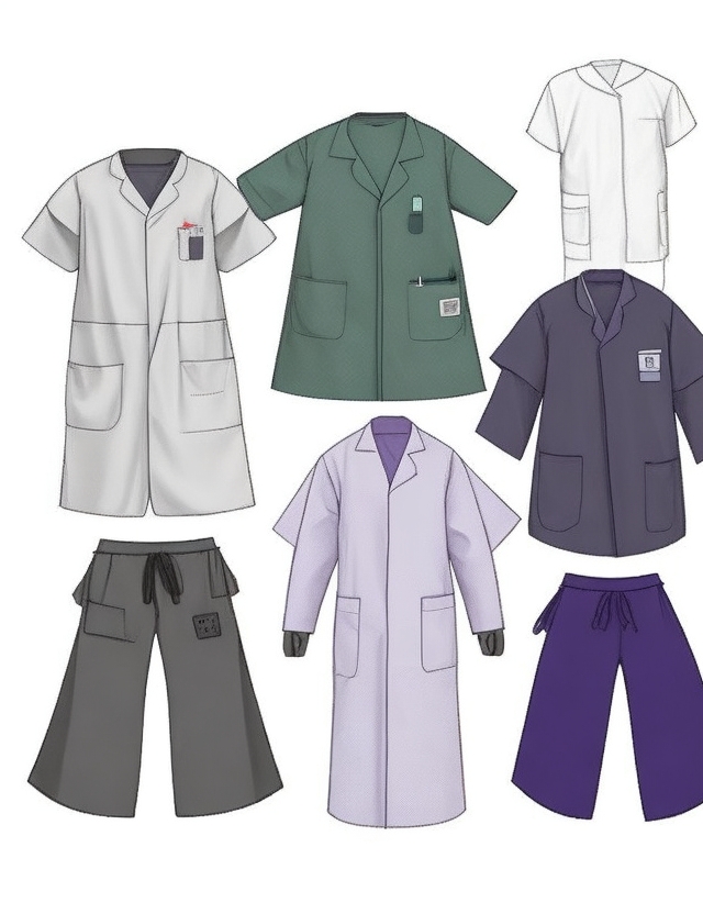Non Disposable Poly Cotton Lab coats