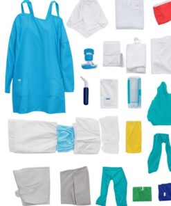 Disposable Coveralls blue XXX large