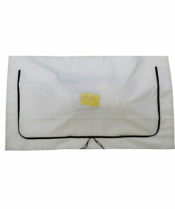 Disposable plastic Body bags-with centre zip x-large