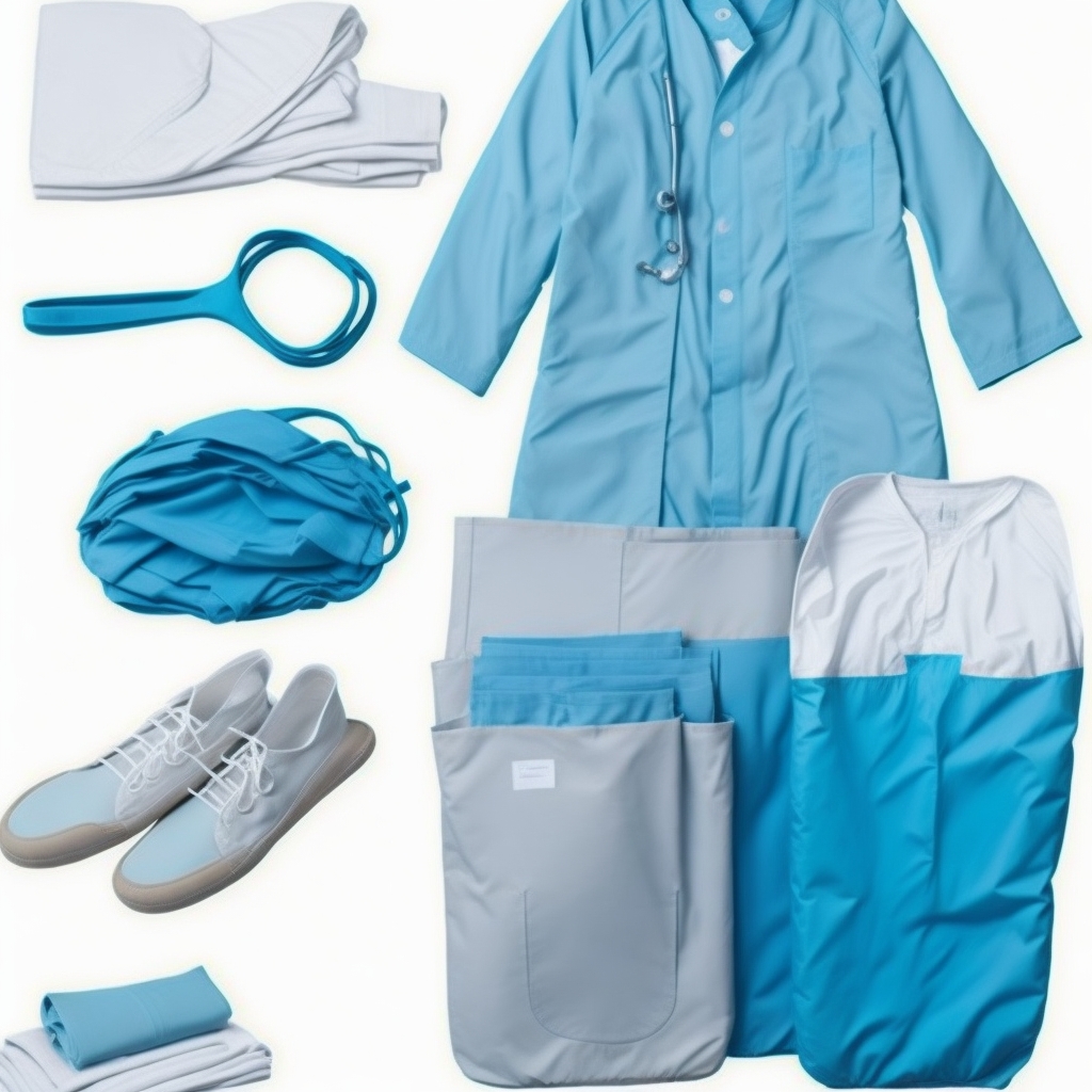 lab coat cuffed sleeve