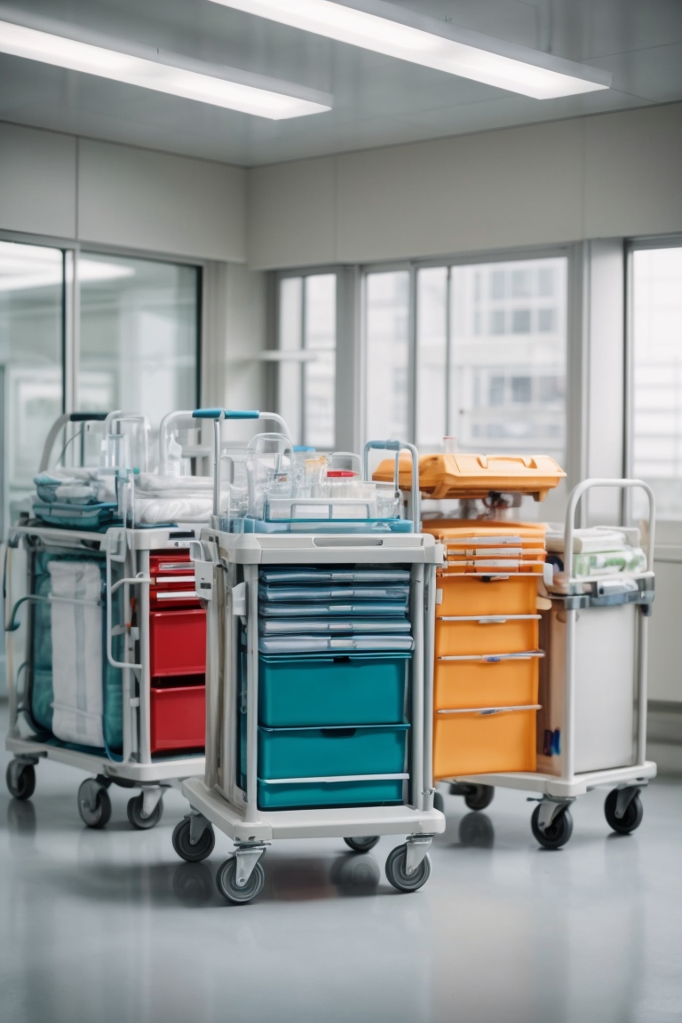 cannulation trolley