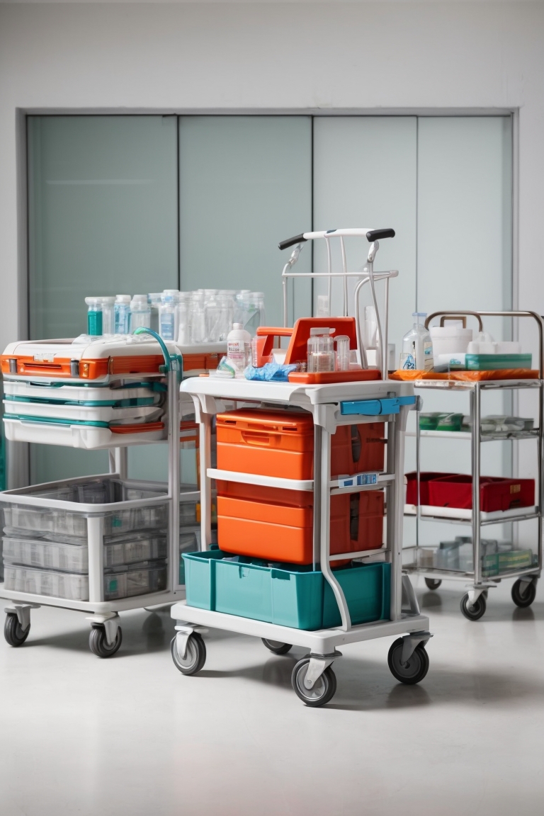 anaesthesia trolley