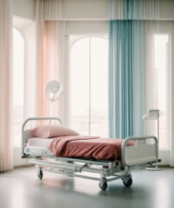 Ophthalmic examination bed