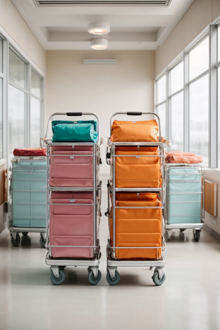 crash trolley in hospital