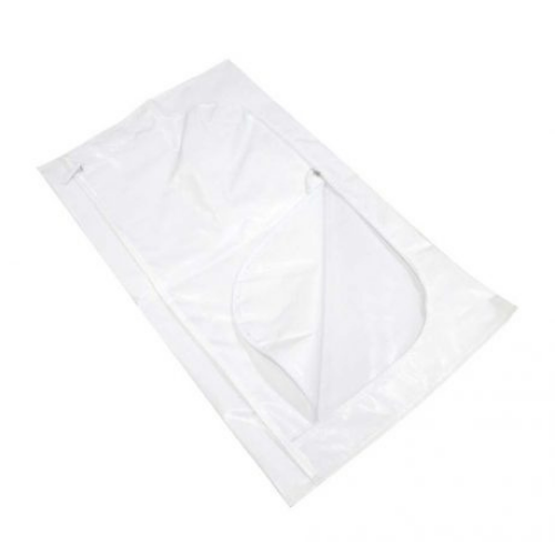 Hospital Body Bags- Transparent U-Shape Zip + Handles 160 Micron