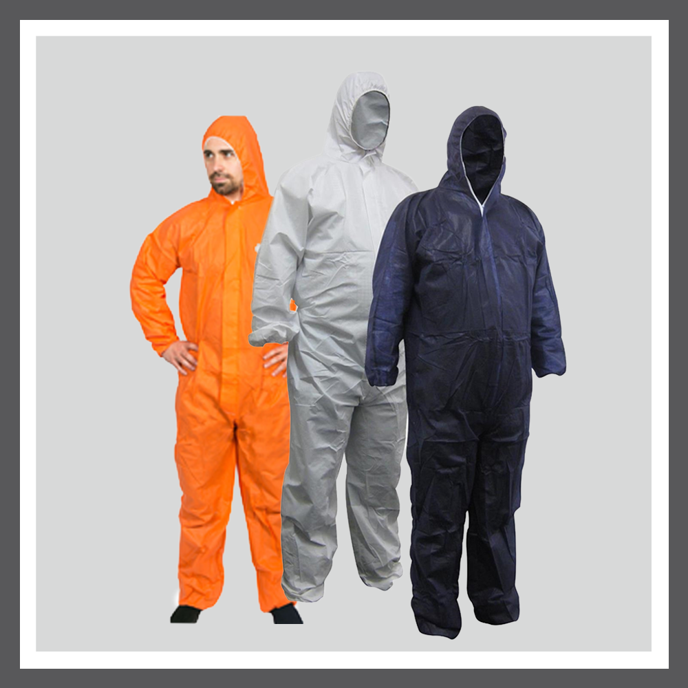 Disposable Coveralls blue XXX large