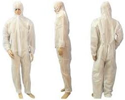 Disposable gown top blue XXX large