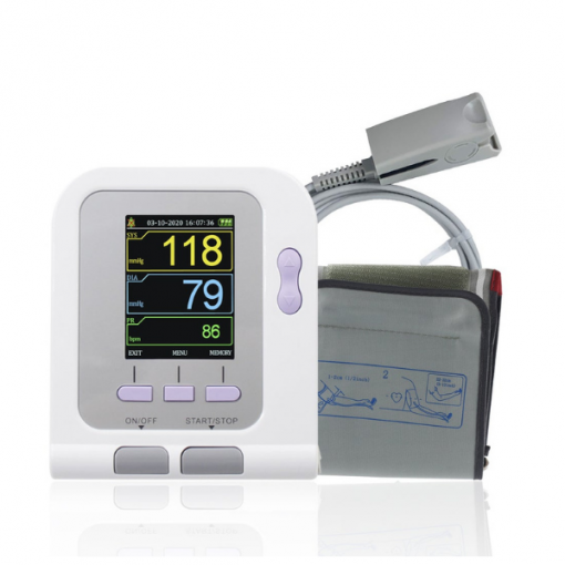 Blood Pressure Meter 08A with Spo2 Probe & adaptor
