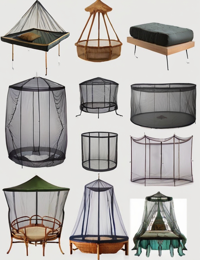 collapsible mosquito net