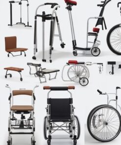 Standard Detachable Wheelchair 16&quot;-41cm