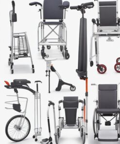 CP Recliner Wheelchair 18"-46cm