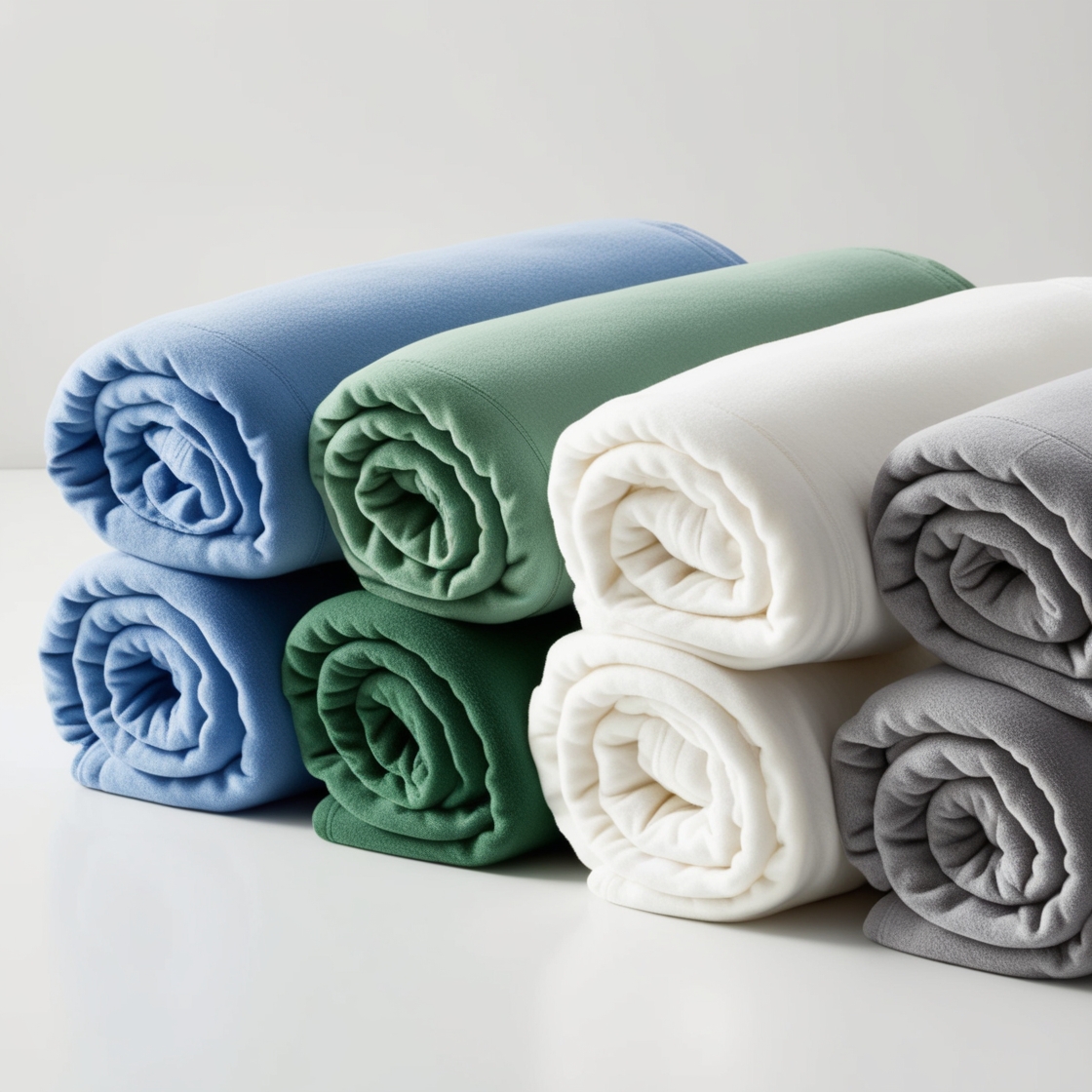 white hospital bed sheets