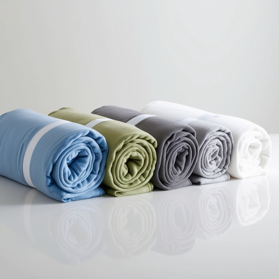 blue hospital blanket