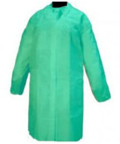 100 polyester lab coat