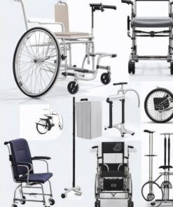 Crutch Elbow - Rubber Tip 19mm GREY