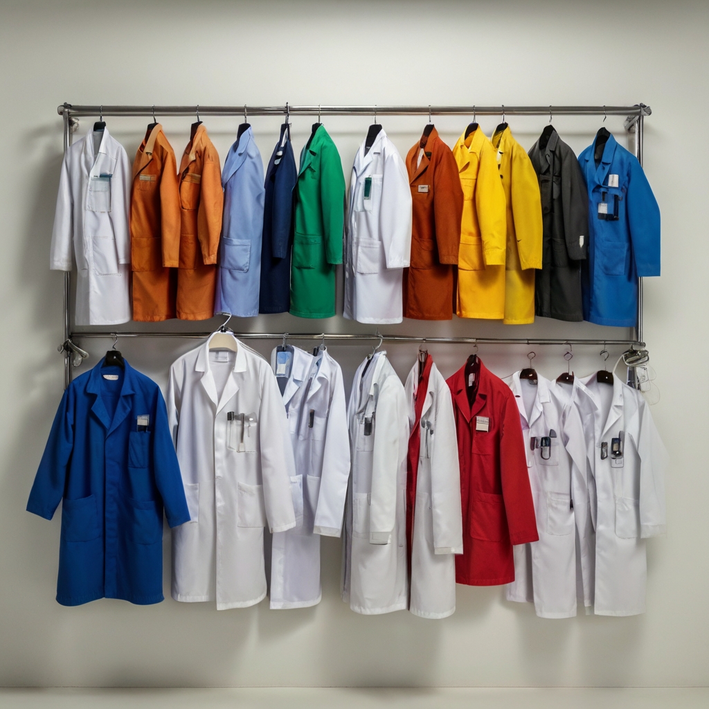 nixon Lab coat s