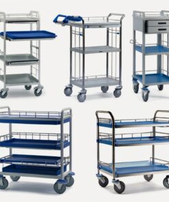 2 tier tea/food trolley Epoxy Coated