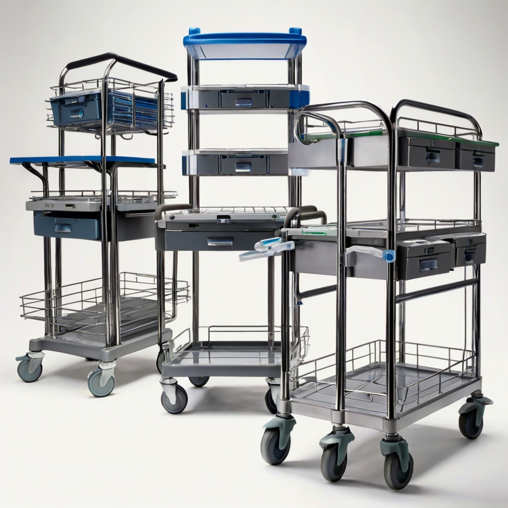 3 tier tea/food trolleys