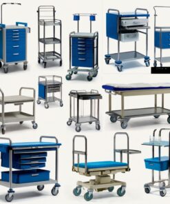 3 tier tea/food trolleys Height 1070mm