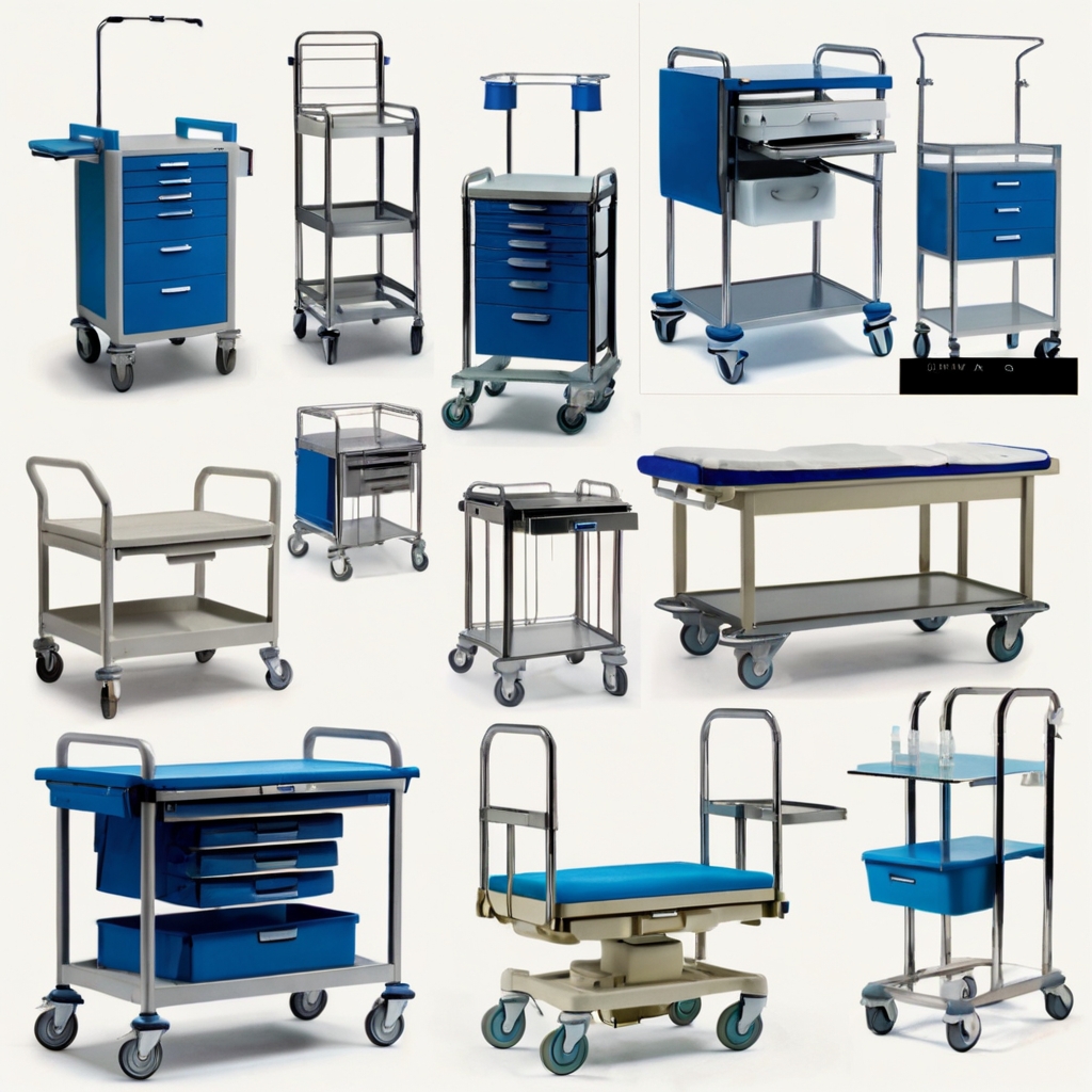 3 tier tea/food trolleys Height 1070mm