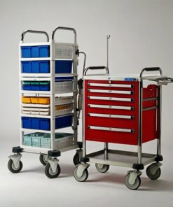 5 drawer Emergency trolley