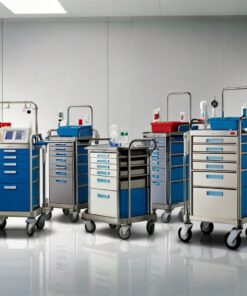 5 Drawer Emergency Trolley
