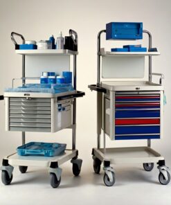 Tray Trolley – Stainless Steel