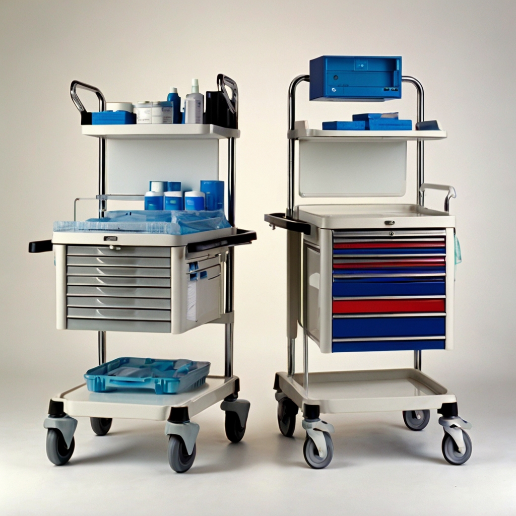 One Drawer Anesthetic Trolley