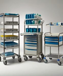 Instrument Trolley 457 x 457mm Completely S/Steel