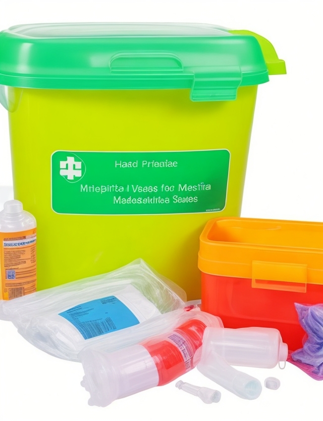 yellow chemotherapy waste container