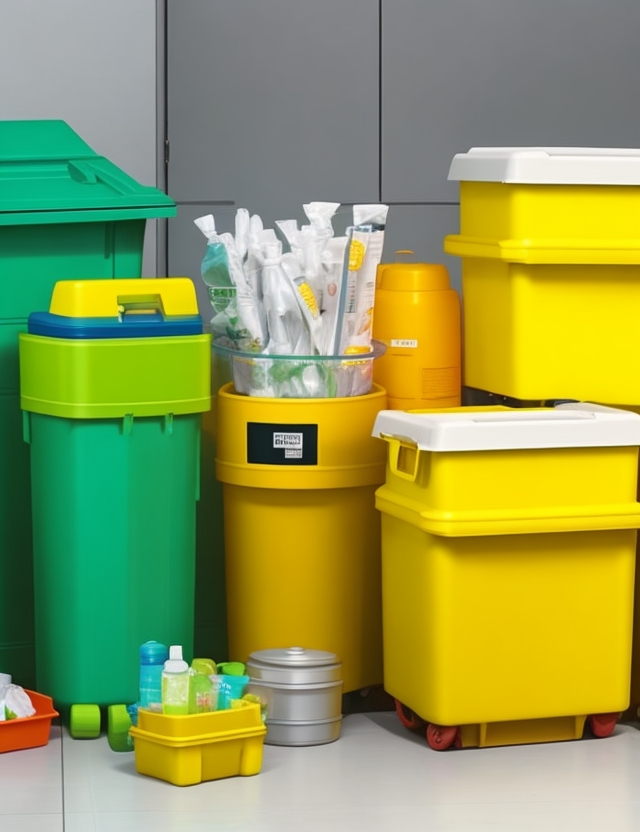 Bemis 11-Gallon Chemotherapy Container (6/Case) - White