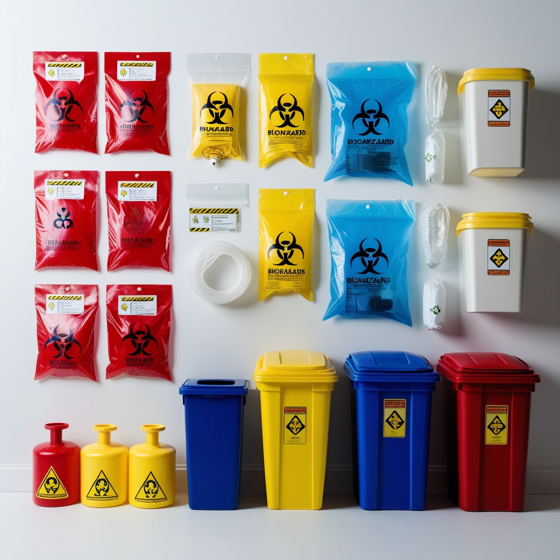 1 Liter biohazard bags