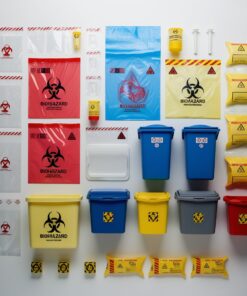 yellow sharps box
