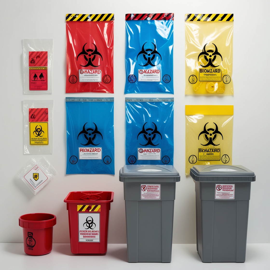 1 gallon biohazard bags