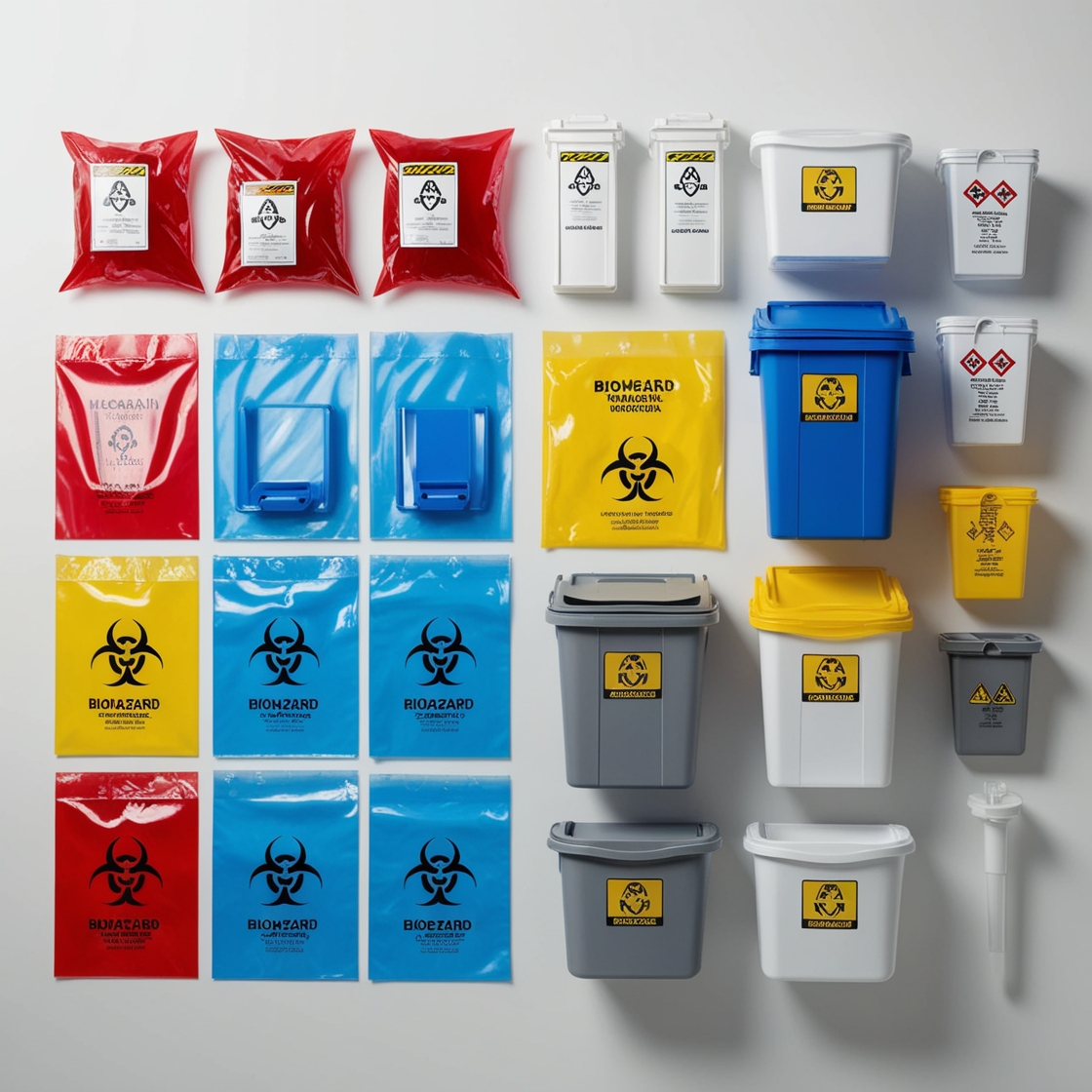 black aerosol hazardous waste containers