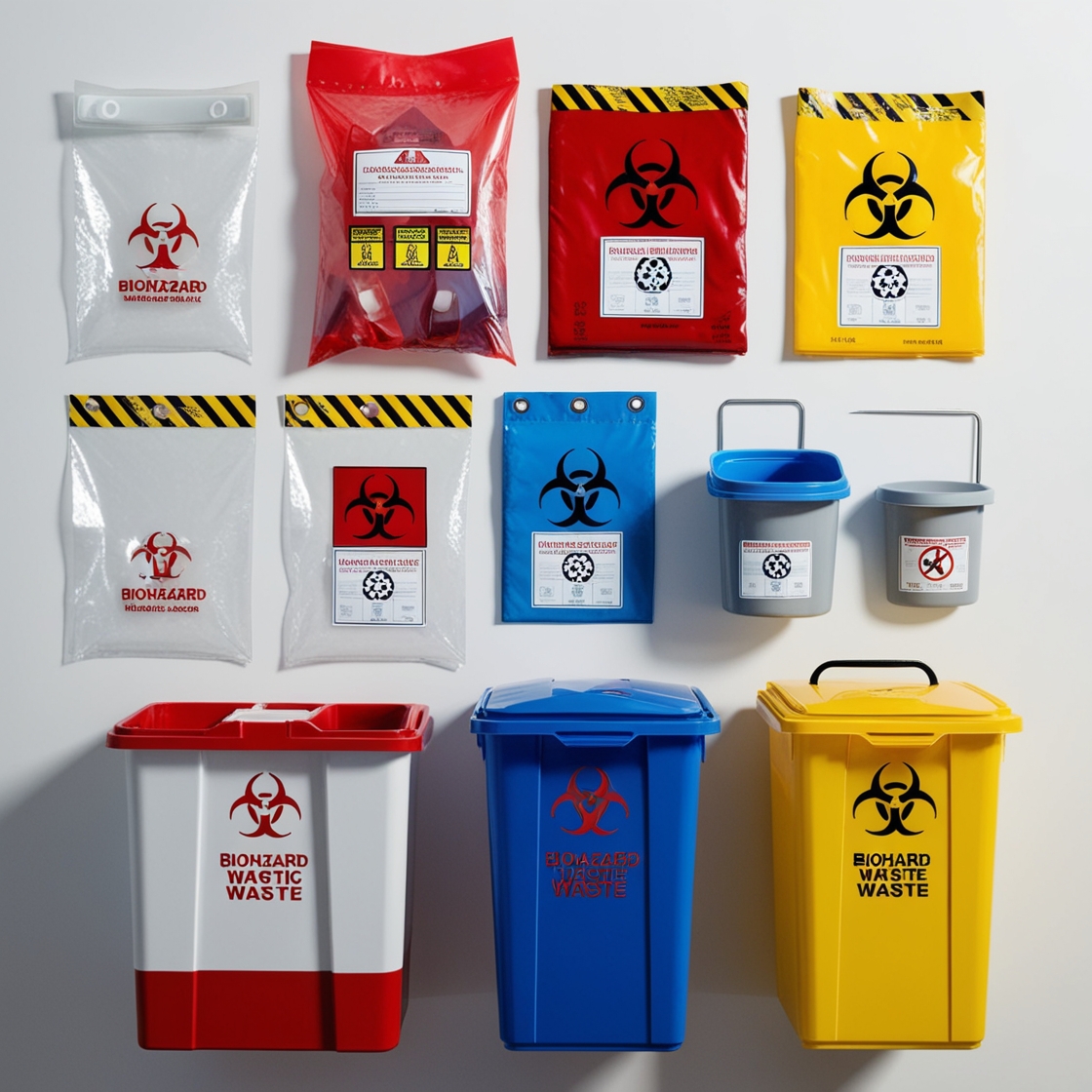 biohazard bins