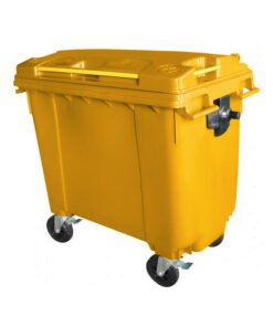 240L Green Wheelie Bin for Garden or Mixed Recycling