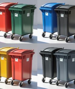 Ultra-Large 110 Litre Wheelie Bin,