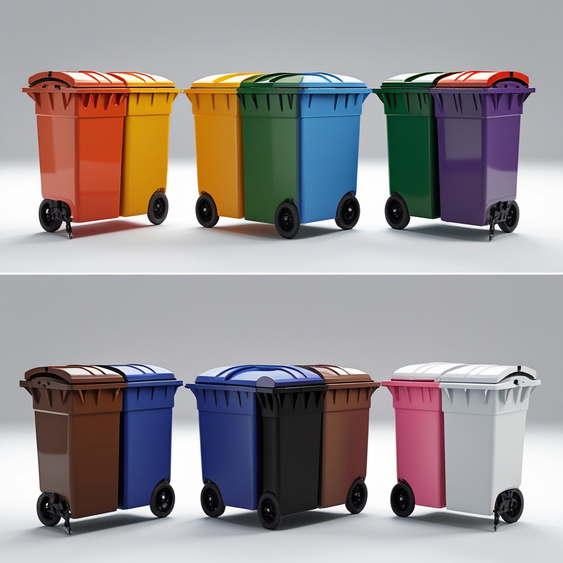 West Pack Lifestyle 240L Wheelie Bin,
