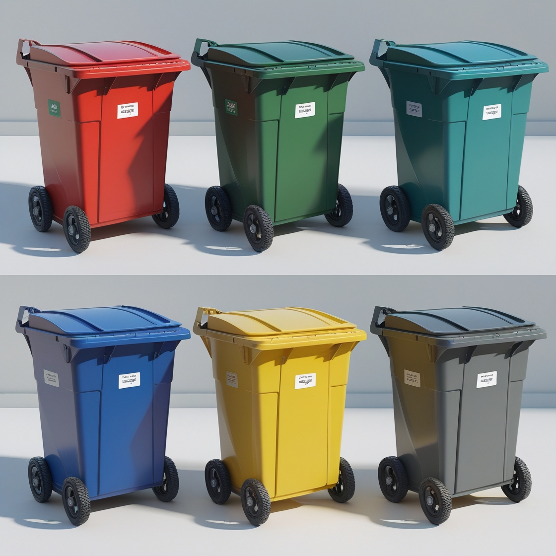 Manual Wheelie Bin Compactor Save 50% Space