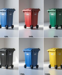 360 Litre Large Capacity Wheelie Bin