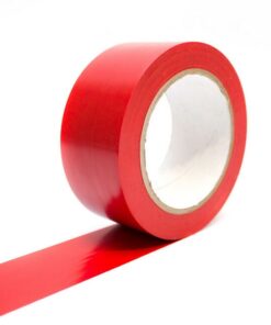 Floor Tape - COBAtape Vinyl Marking - 33 m x 5 cm -Red - TP030002