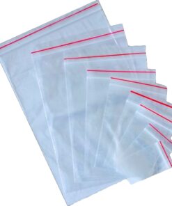 Resealable Plastic Grip Zip Lock Bags - 40 Micron - 8 x 10 cm - Pack of 1000 - 2G_PLMG8010